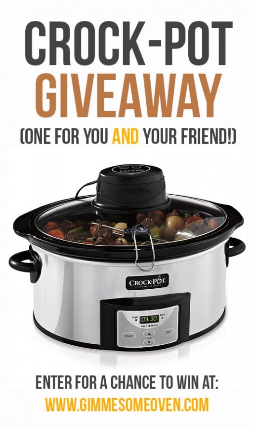 Slow Cooker Teriyaki Chicken + Crock-Pot #Giveaway | gimmesomeoven.com