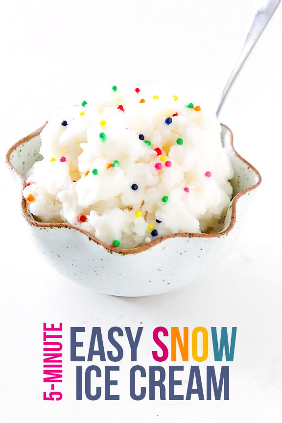 Snow Ice Cream Recipe With Milk