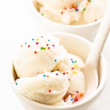 Simple Vanilla Ice Cream - 5 Cups (10 Servings) Recipe 