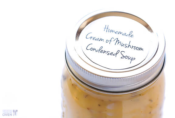 Condensed cream online of mushroom soup