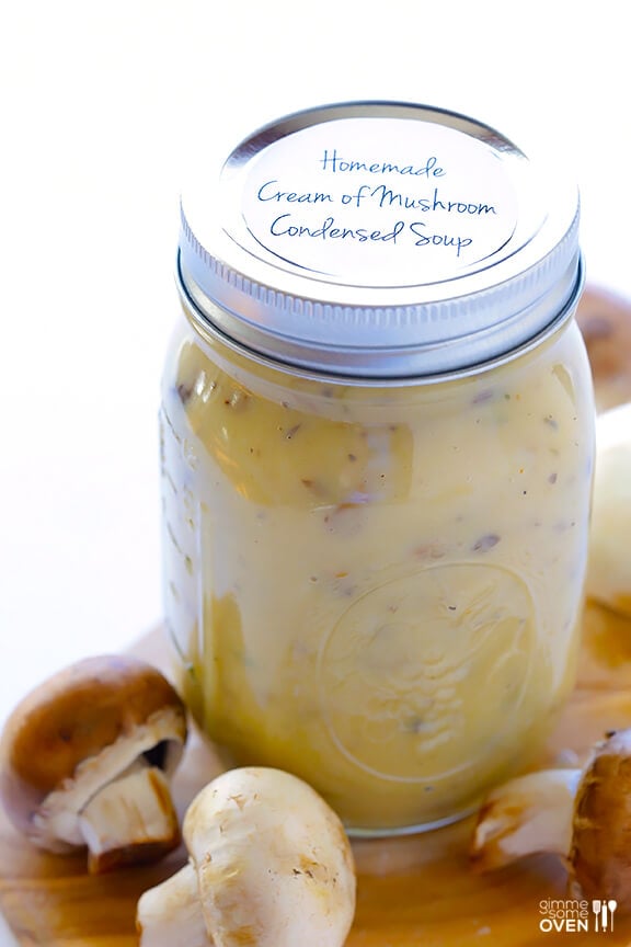 Condensed Cream of Mushroom Soup | gimmesomeoven.com