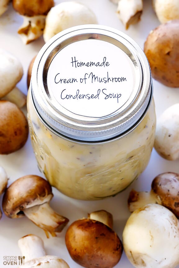 Condensed Cream of Mushroom Soup | gimmesomeoven.com