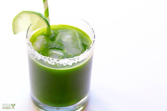 5-Minute Green Margaritas Recipe | gimmesomeoven.com