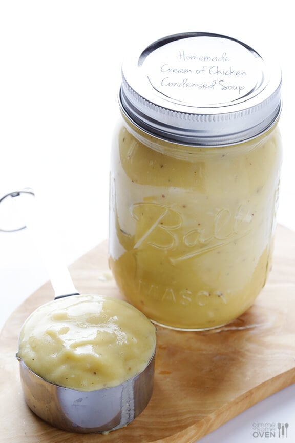 (Condensed) Homemade Cream of Chicken Soup | gimmesomeoven.com