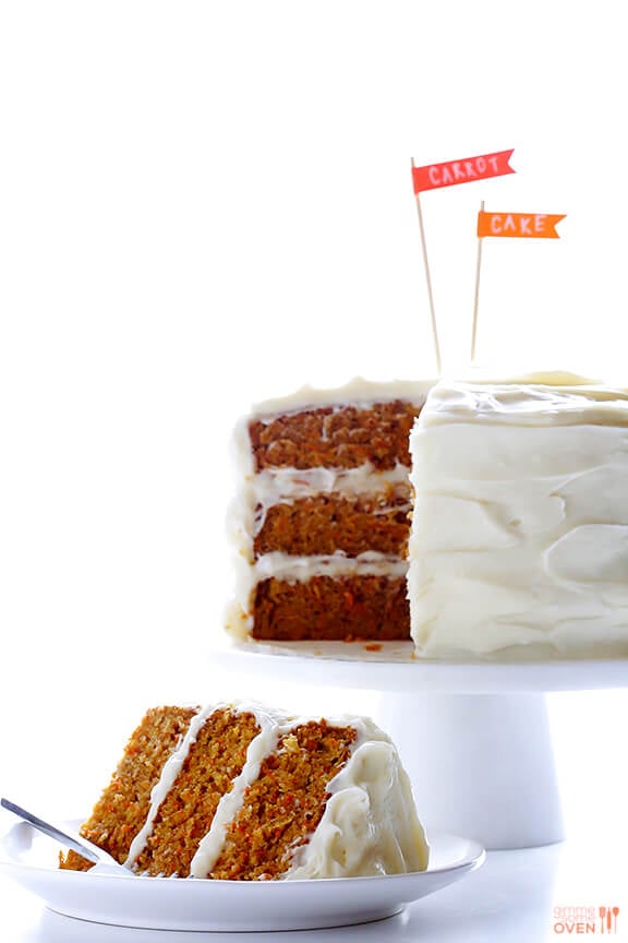 The BEST Carrot Cake Recipe | gimmesomeoven.com