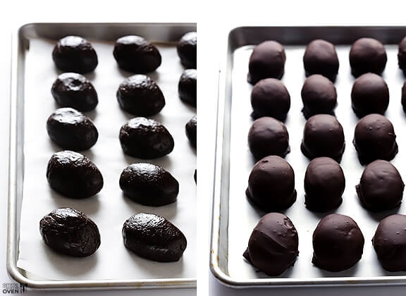 4-Ingredient Easter Egg Oreo Truffles | gimmesomeoven.com