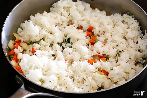 How To Make Fried Rice | Be sure to start with cold rice