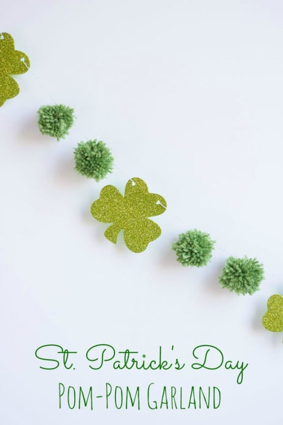 St Patricks Day Garland | designimprovised.com