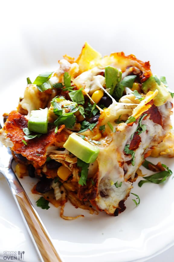 Chicken Enchilada Casserole a.k.a. quot;Stackedquot; Chicken Enchiladas Chicken Enchilada Casserole a.k.a. quot;Stackedquot; Chicken Enchiladas
