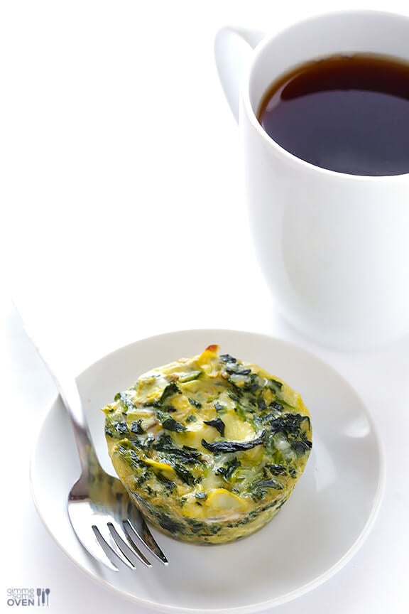 Easy Spinach Artichoke Quiche Cups | gimmesomeoven.com