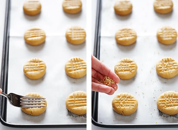 Peanut Butter Banana Cookies | gimmesomeoven.com #dessert