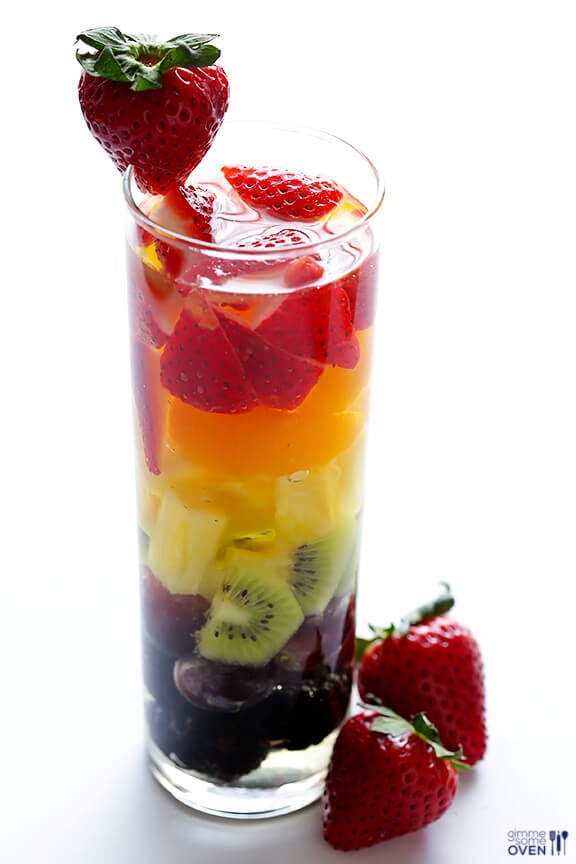 Rainbow Sangria Pitcher Cocktail Recipe