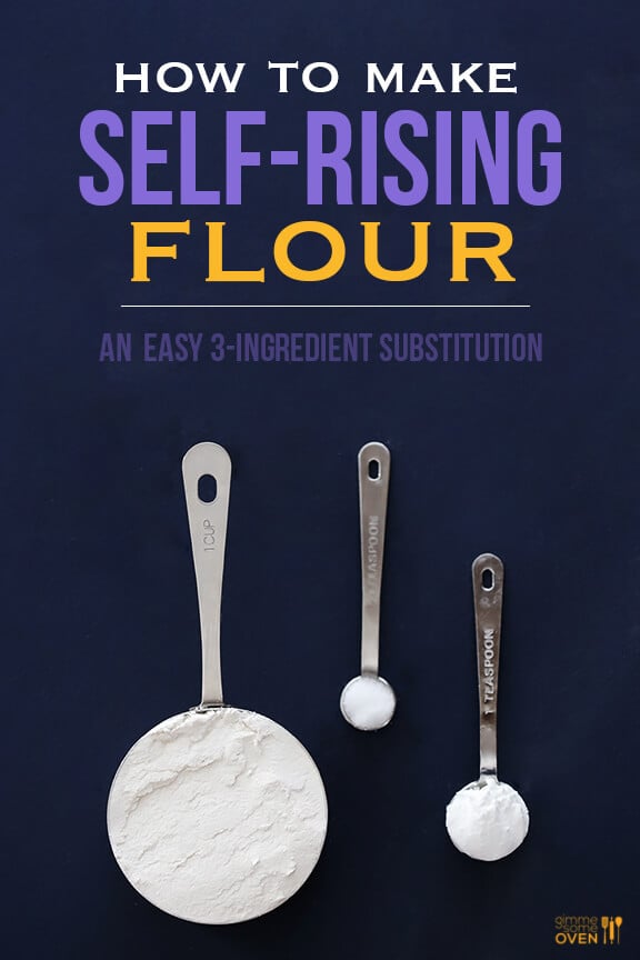 How To Make Self-Rising Flour | gimmesomeoven.com