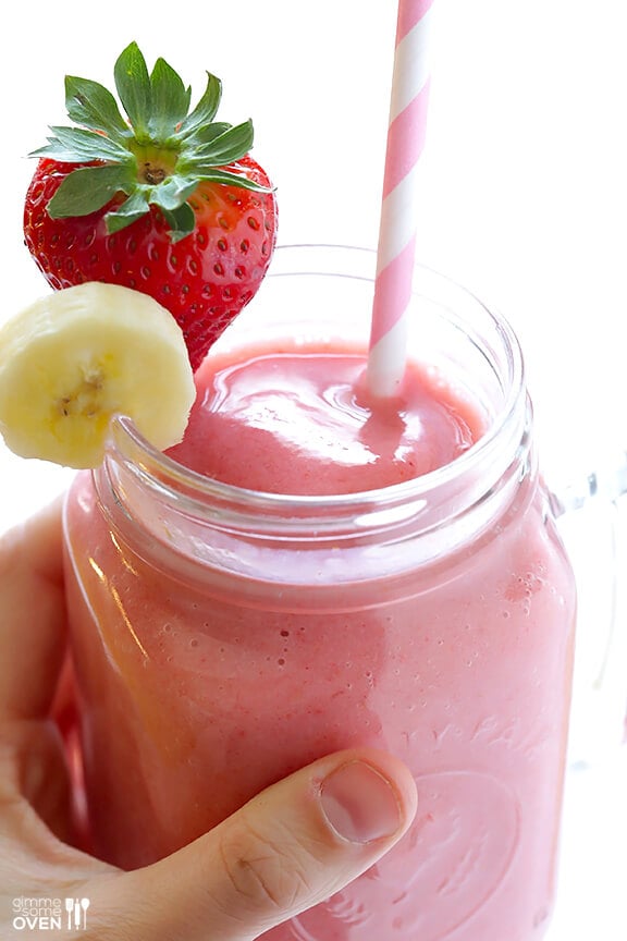 Easy Strawberry Banana Smoothie Recipe