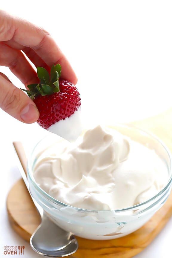 How To Make Coconut Whipped Cream -- grab a can of coconut milk and join the party! | gimmesomeoven.com #vegan #diy