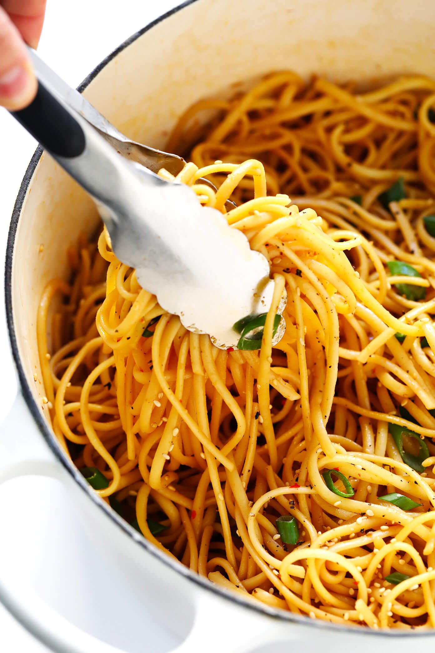 Easy Sesame Udon Noodles in 15 Minutes (hot or cold!)