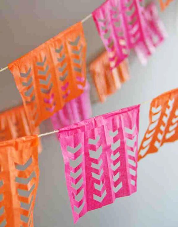 DIY Cinco De Mayo Garland | Lovely Indeed