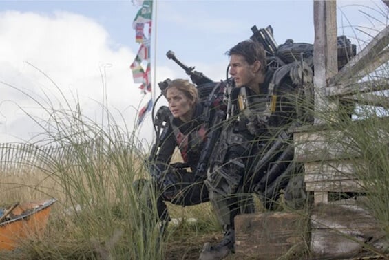 Doug Liman's Edge of Tomorrow starring Emily Blunt and Tom Cruise | Photo by David James - © 2013 -- Warner Bros. Entertainment Inc