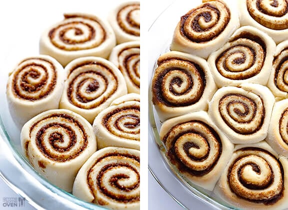 Brown Butter Cinnamon Rolls -- unbelieavbly delicious, and ready to go in a little over an hour! | gimmesomeoven.com