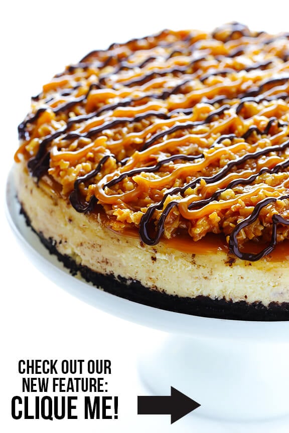 Samoa Cheesecake 4 cliqueme