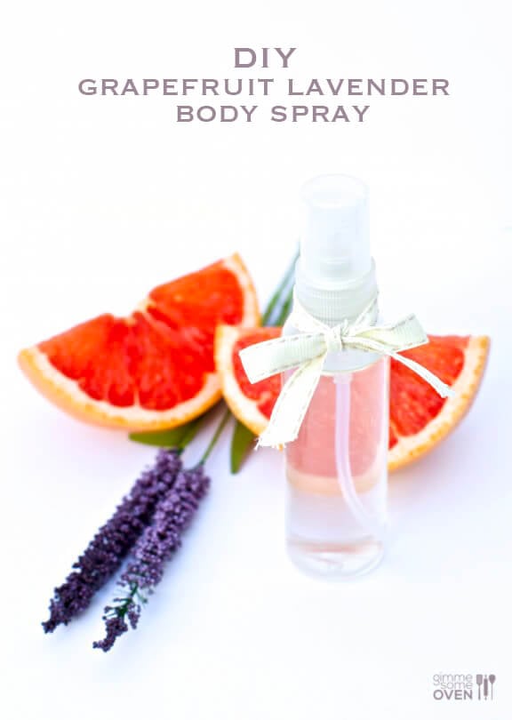 DIY Grapefruit-Lavender Body Spray | www.gimmesomeoven.com/style
