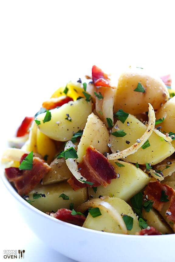 German Potato Salad | gimmesomeoven.com