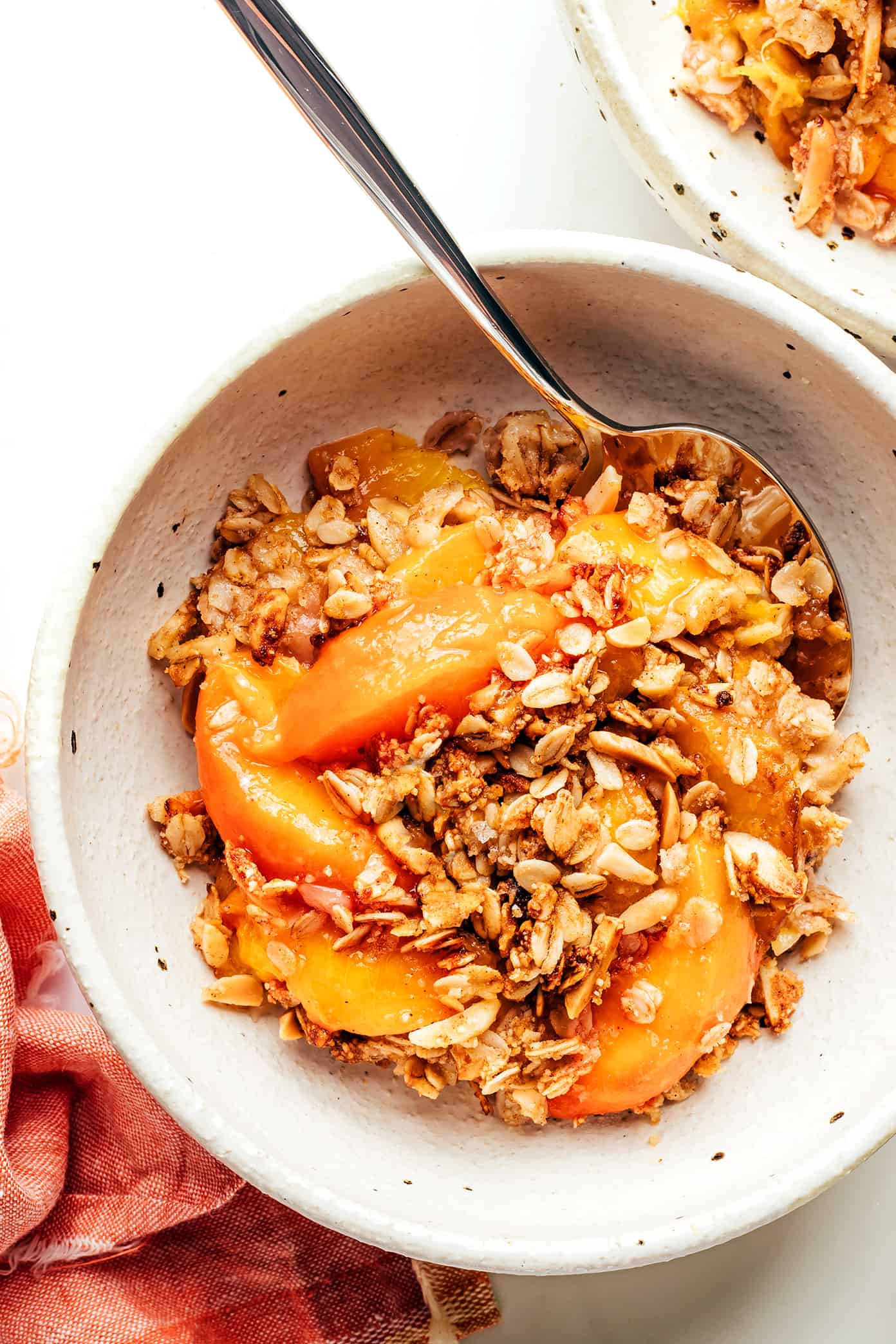 Ginger Peach Crisp