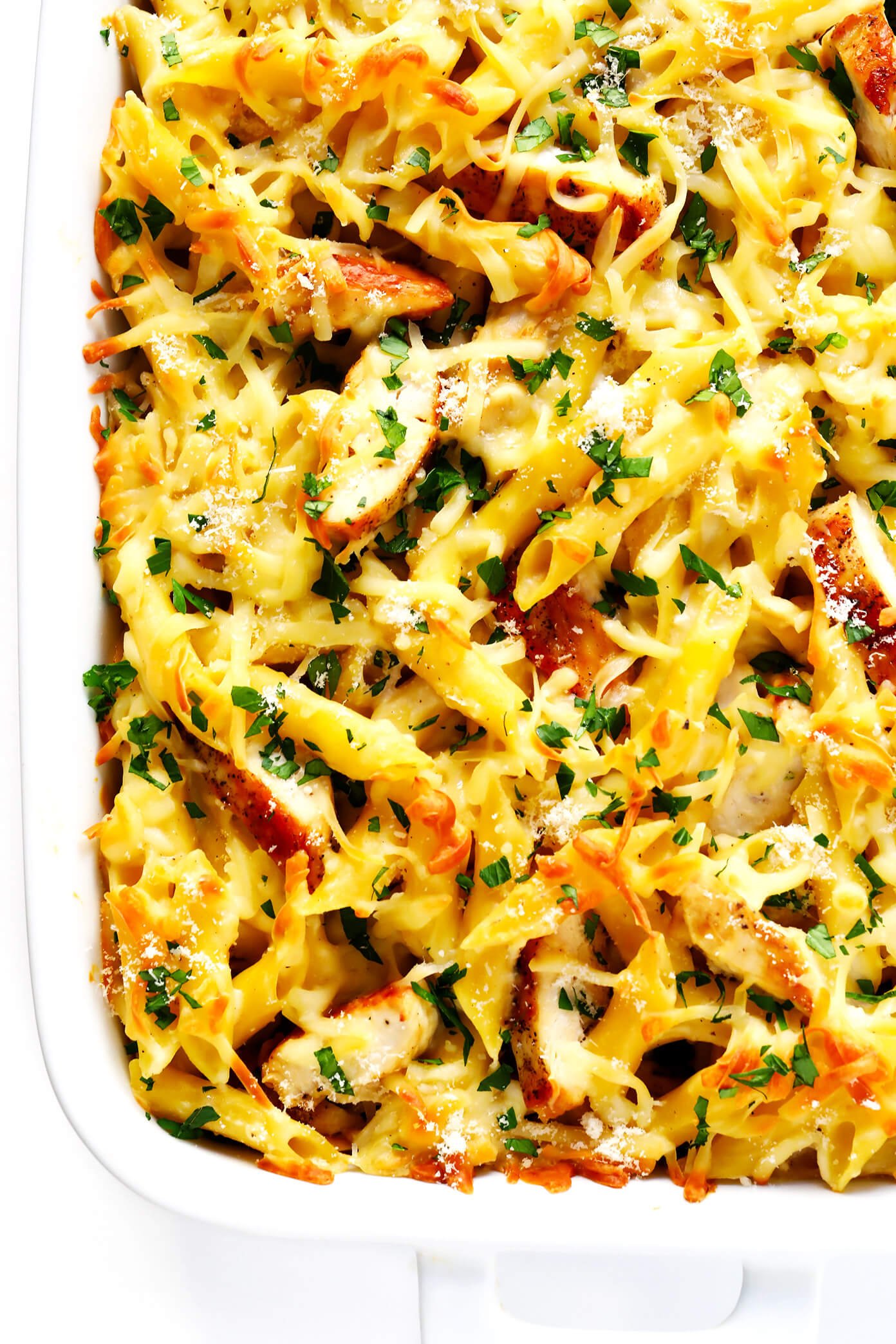 Chicken Alfredo Baked Ziti Casserole Recipe