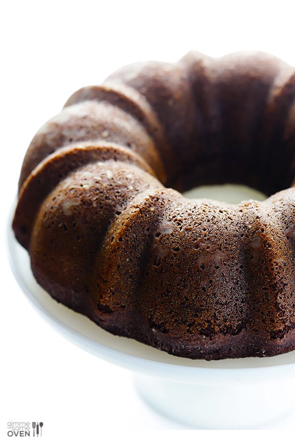 Greek Yogurt Chocolate Cake | gimmesomeoven.com #dessert