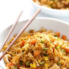 Spicy Chicken Fried Rice