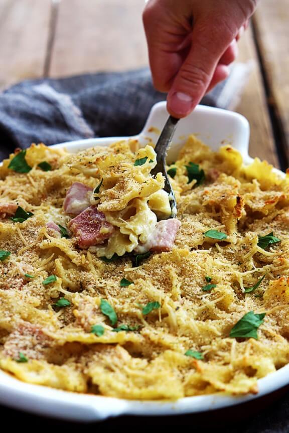 chicken-cordon-bleu-pasta-bake-3b