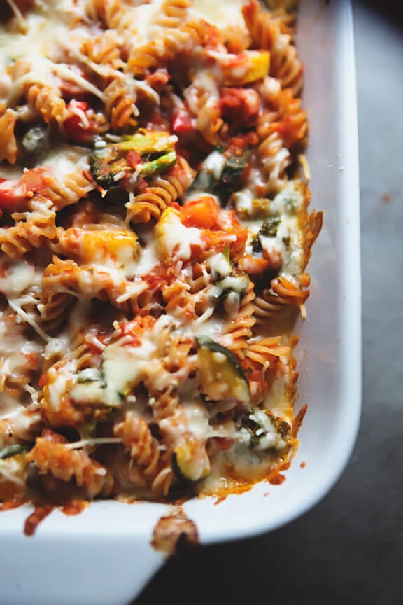 Vegetable and Cheesy Pasta Bake | withstyleandgrace.com #glutenfree