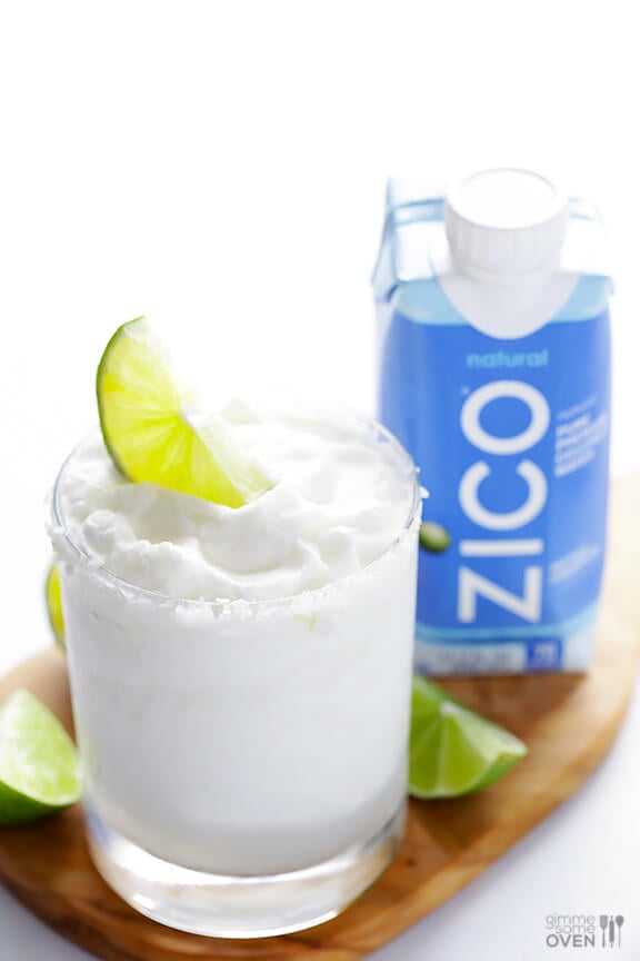 Coconut Margarita | gimmesomeoven.com #drink #cocktail