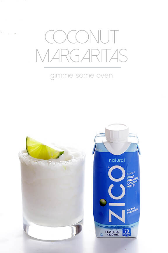 Coconut Margarita | gimmesomeoven.com #drink #cocktail