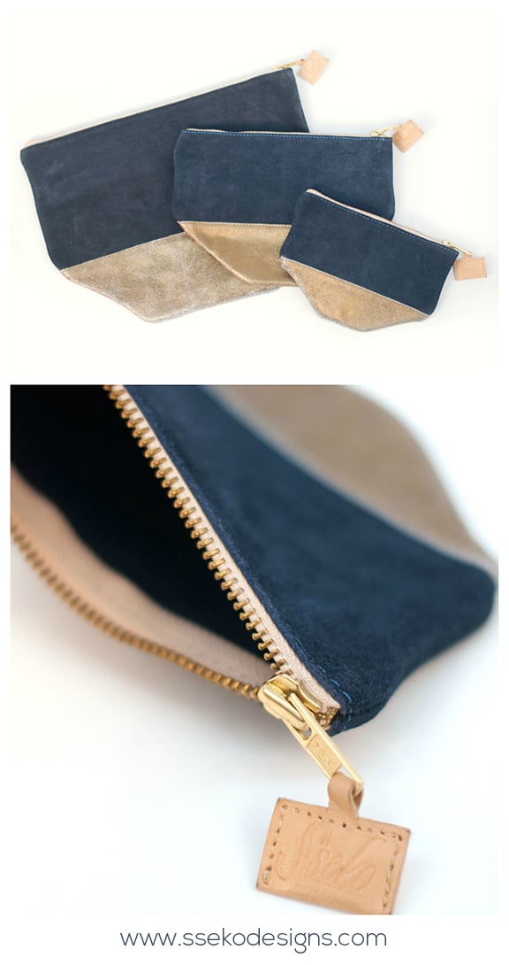 Dusty Midnight Clutch Set | ssekodesigns.com