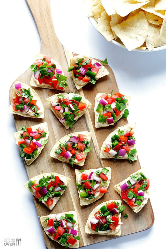 Pico Nacho Bites | gimmesomeoven.com #appetizer #snack
