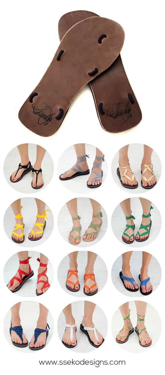 Sseko hotsell ribbon sandals