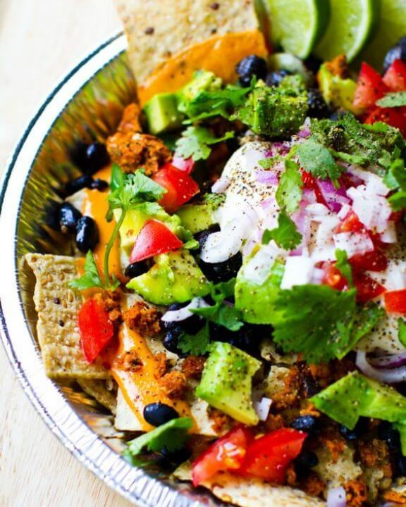 Vegan Nachos I kblog.lunchboxbunch.com