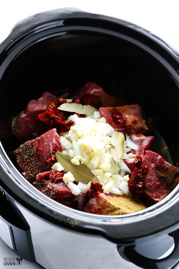 The Best Slow Cooker Shredded Beef Recipe - NeighborFood