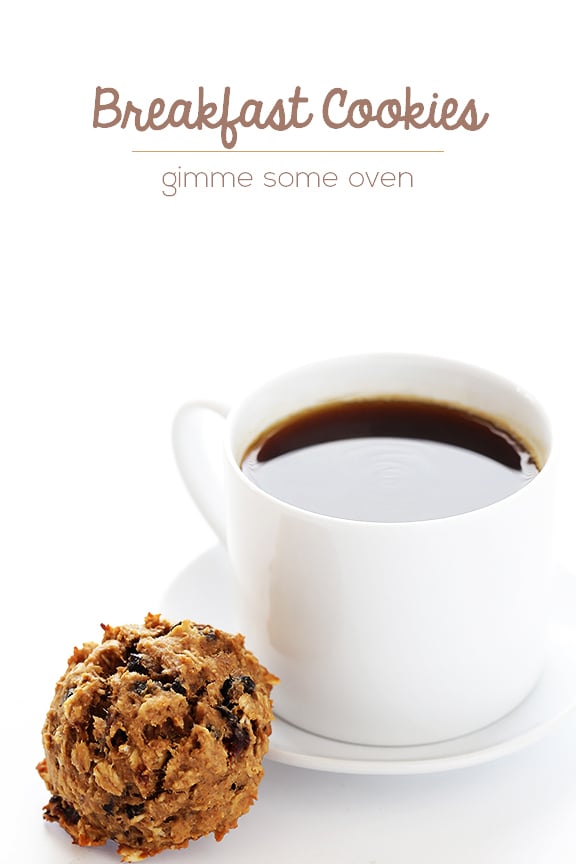 Breakfast Cookies | gimmesomeoven.com #seriouslydelish