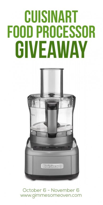 Cuisinart Food Processor #GIVEAWAY | gimmesomeoven.com #eatshrimp