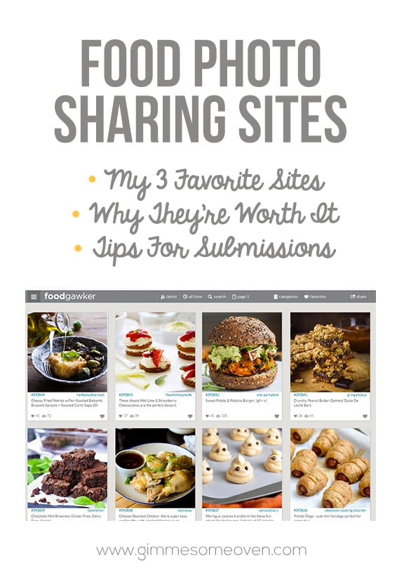 Food Photo Sharing Sites | gimmesomeoven.com