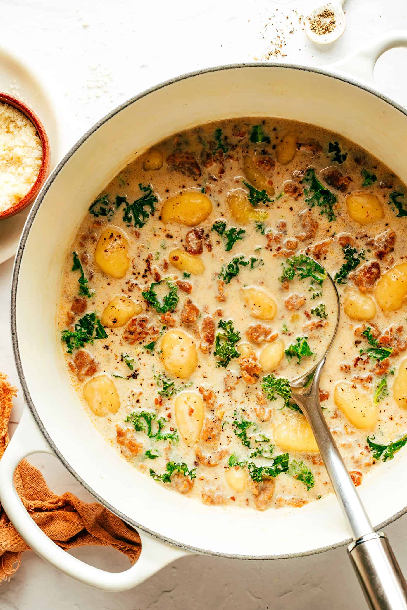 Easy Gnocchi Zuppa Toscana in Pot