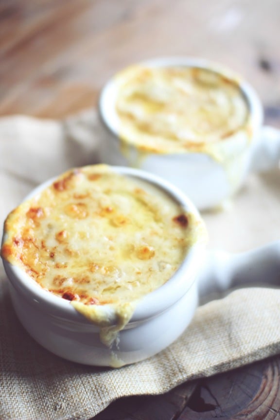 Crockpot French Onion Soup | dashingdish.com