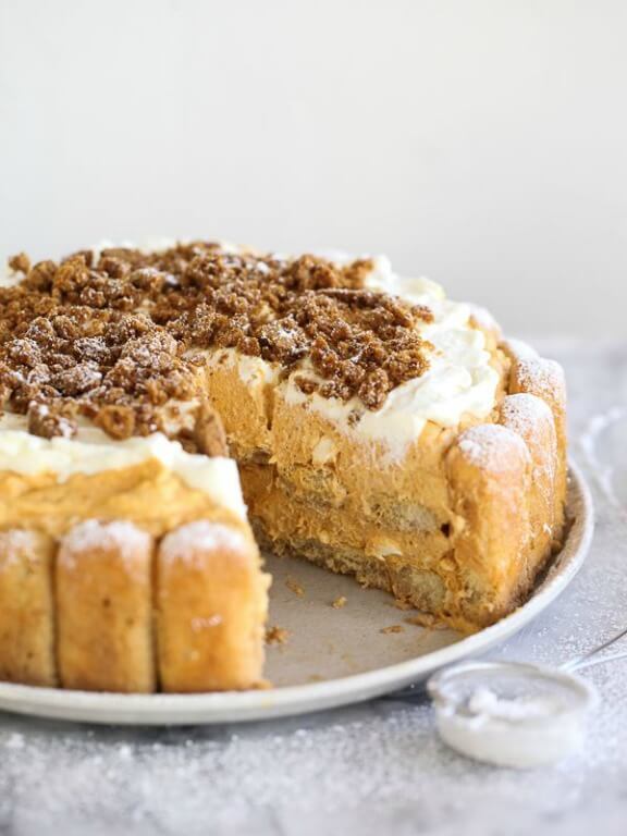 Pumpkin Tiramisu | foodiecrush.com