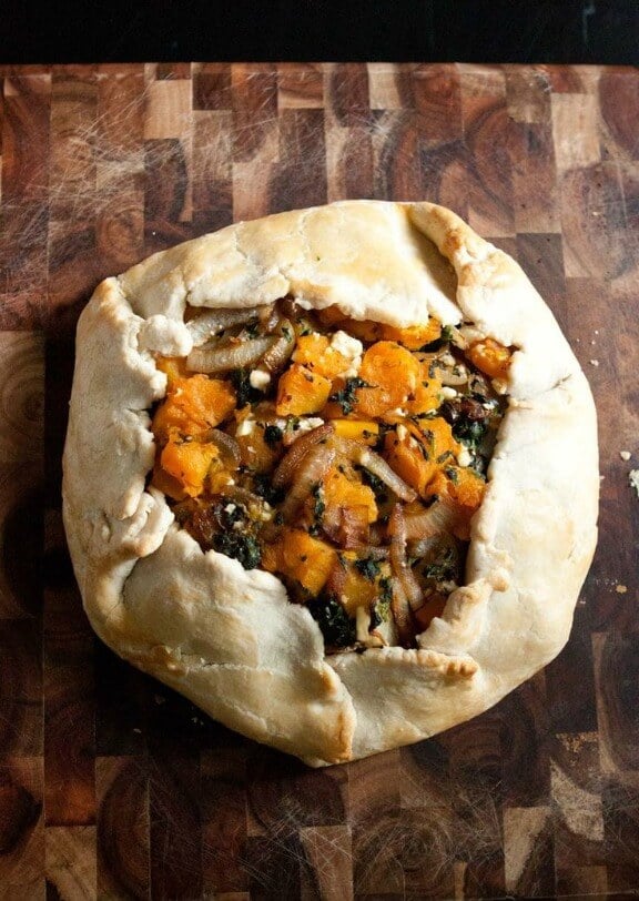 Roasted Butternut Squash Galette | passportsandpancakes.com