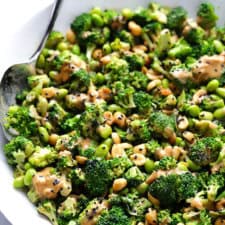Asian Broccoli Salad with Peanut Sauce-image