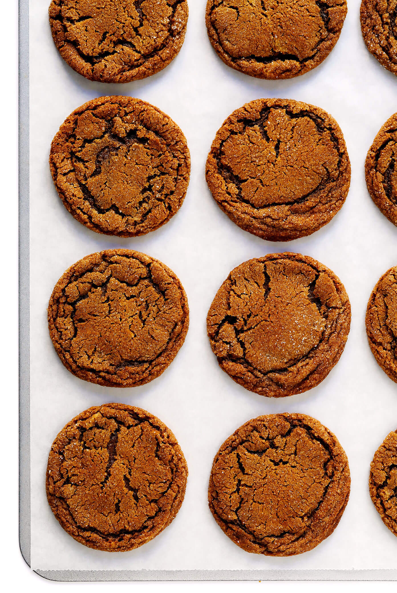 Chewy Ginger Molasses Cookies - Gimme Some Oven