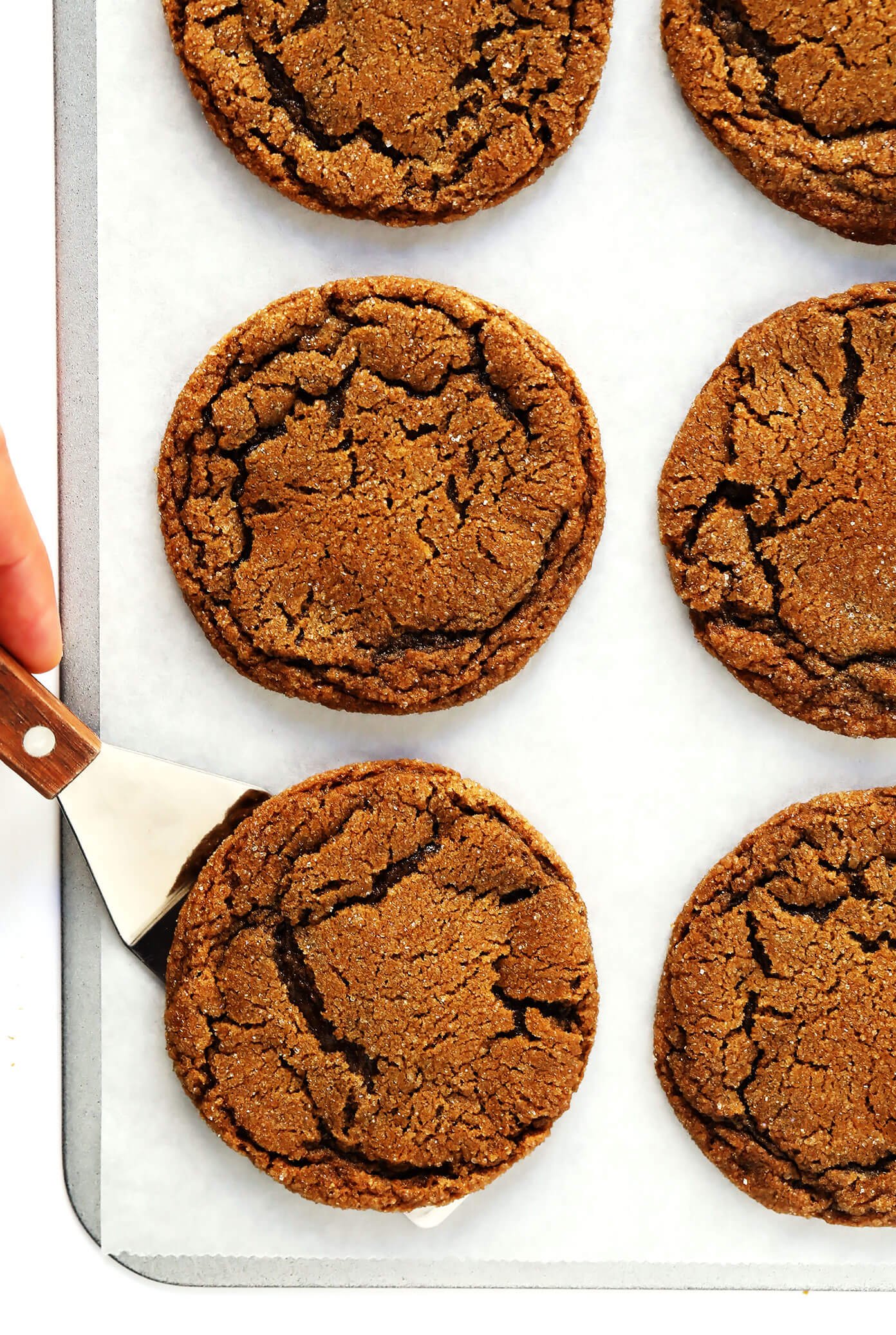 Chewy Ginger Molasses Cookies - Gimme Some Oven