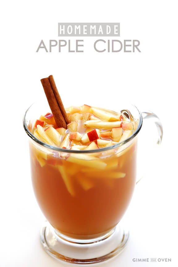 FAQs and Tips Apples are super sweet on their own, so I add very little sugar to my homemade apple cider. We all have different preferences, so make sure that you add enough sugar. I recommend 1/2 cup of granulated sugar if you like your cider on the sweeter side.